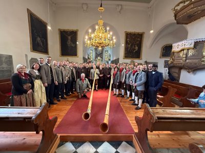Uraufführung der Gegendtaler Alphornmesse