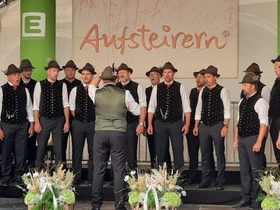 MGV Afritz am See beim „Aufsteirern“ in Graz