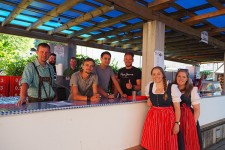 Fleißige Helfer 100 Jahre MGV Afritz am See