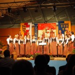 Singkreis Lieding unter der Leitung von Renate Hoi