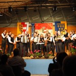 Flott aufgespielt: die Afritzer Sängermusi